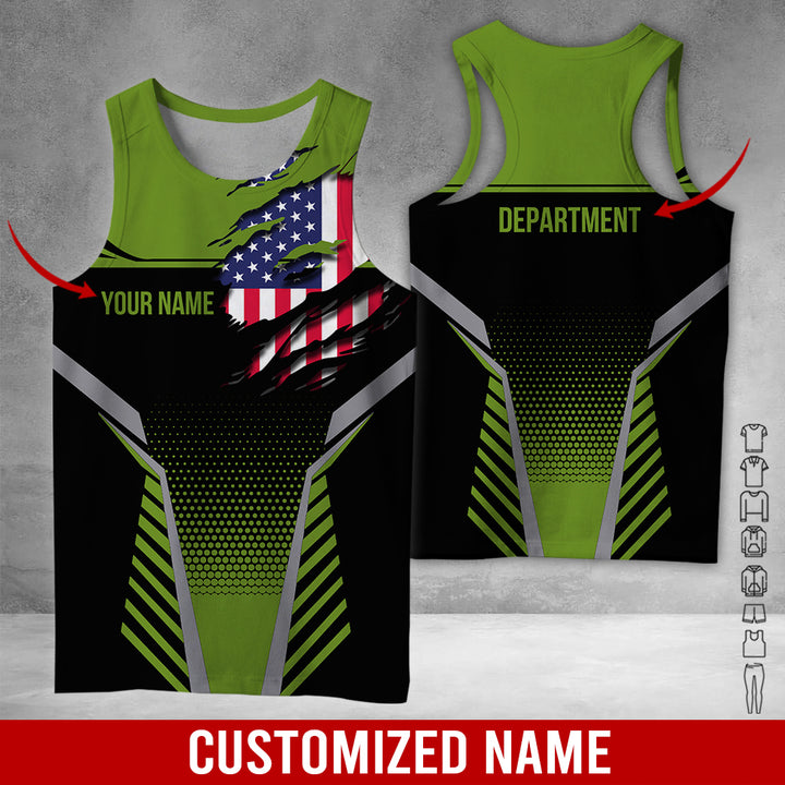 Custom Workwear Style 3D All Over Printed Clothes DV898