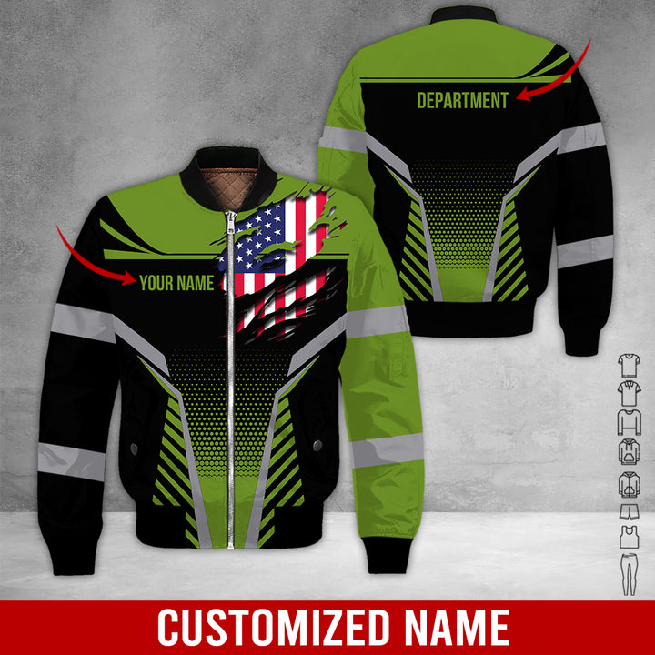 Custom Workwear Style 3D All Over Printed Clothes DV898