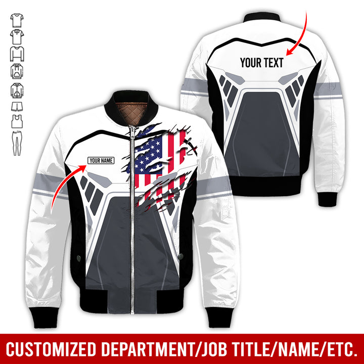 Custom Workwear Style 3D All Over Printed Clothes AY209