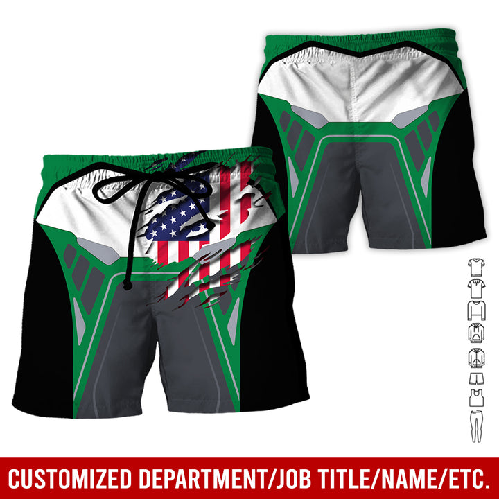Custom Workwear Style 3D All Over Printed Clothes AY209