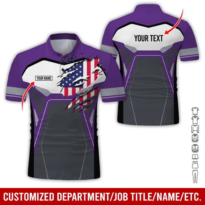 Custom Workwear Style 3D All Over Printed Clothes AY209