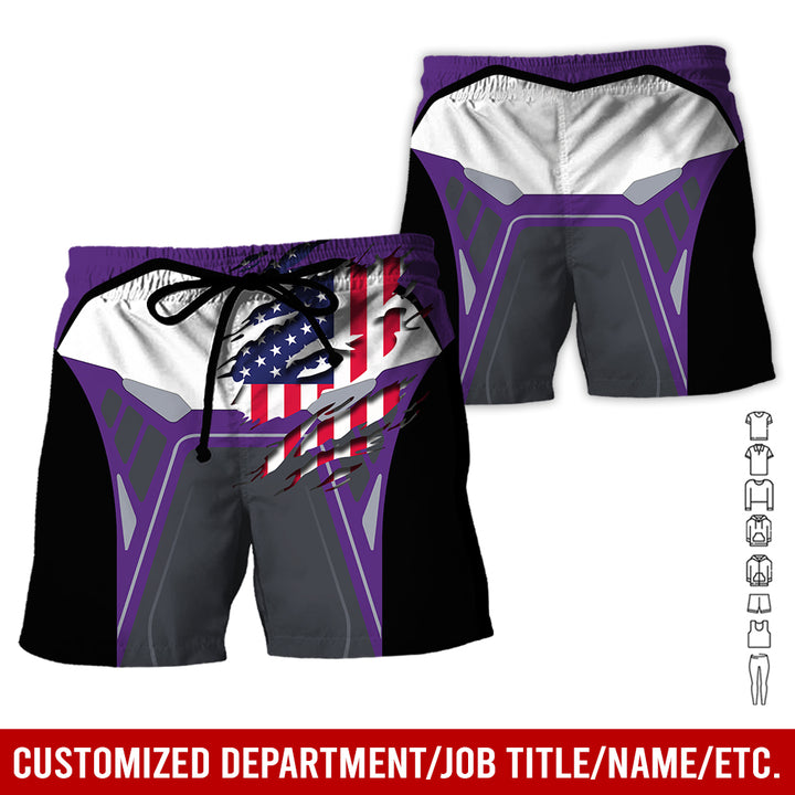 Custom Workwear Style 3D All Over Printed Clothes AY209
