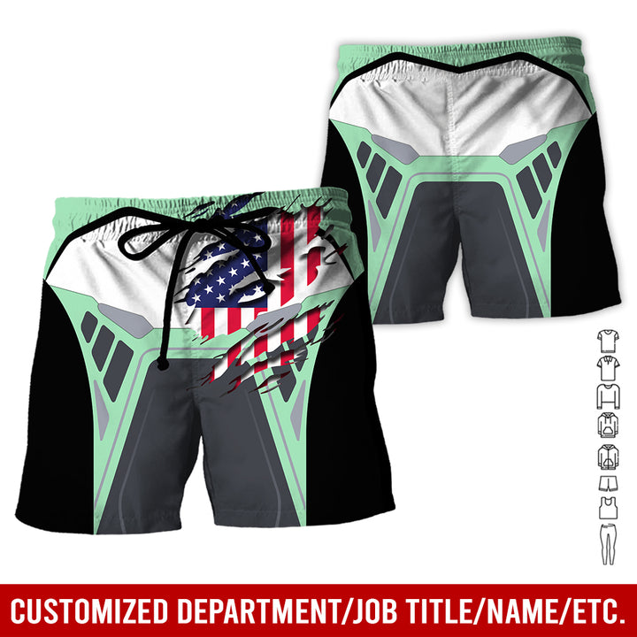 Custom Workwear Style 3D All Over Printed Clothes AY209