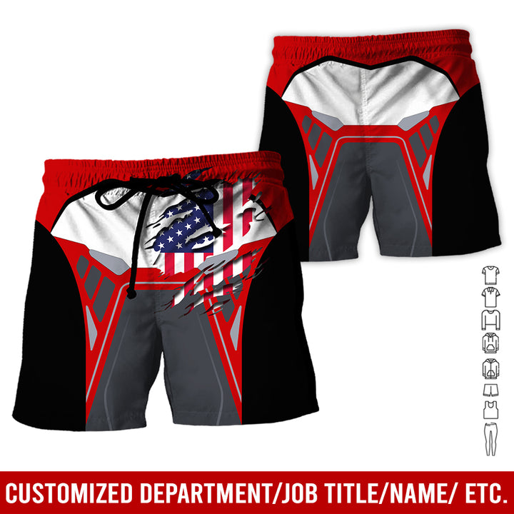 Custom Workwear Style 3D All Over Printed Clothes AY209