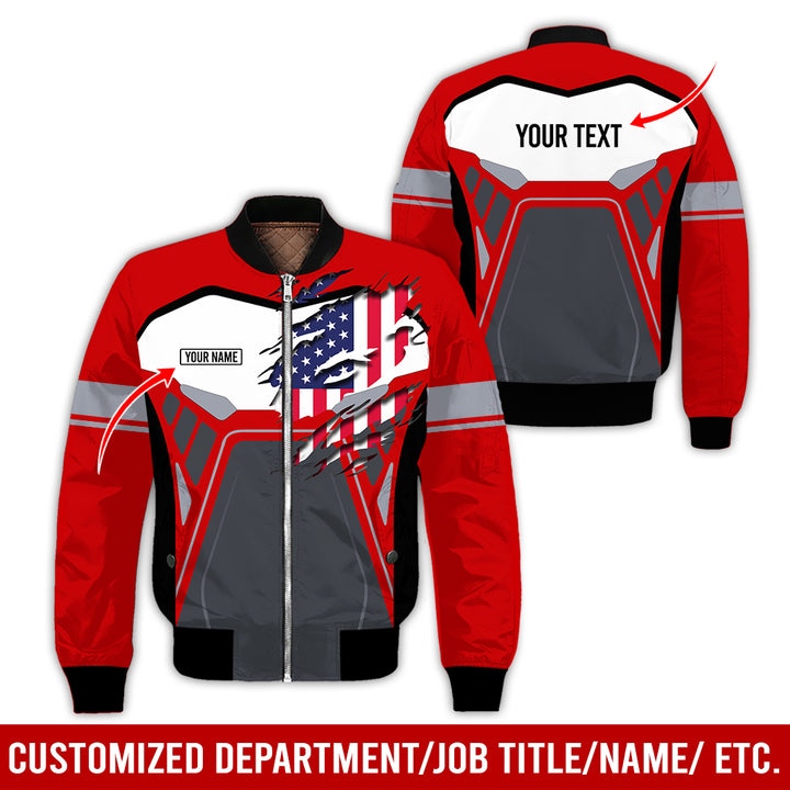 Custom Workwear Style 3D All Over Printed Clothes AY209