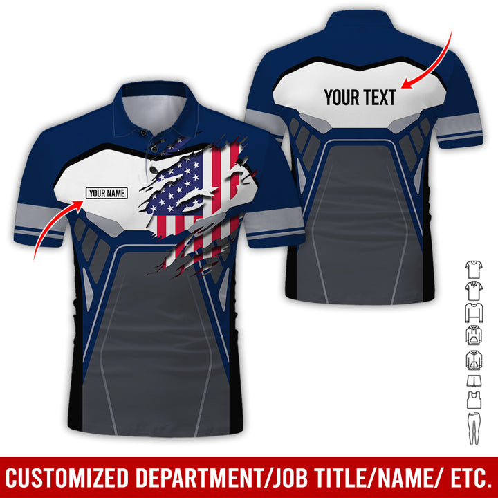 Custom Workwear Style 3D All Over Printed Clothes AY209
