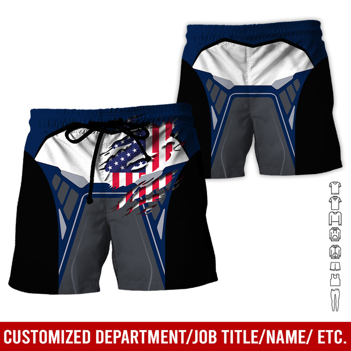 Custom Workwear Style 3D All Over Printed Clothes AY209