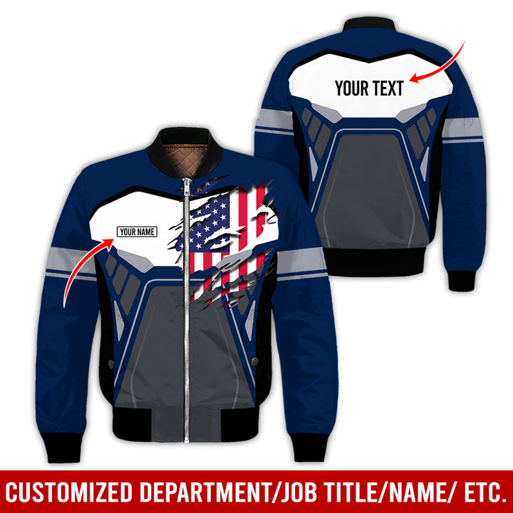 Custom Workwear Style 3D All Over Printed Clothes AY209