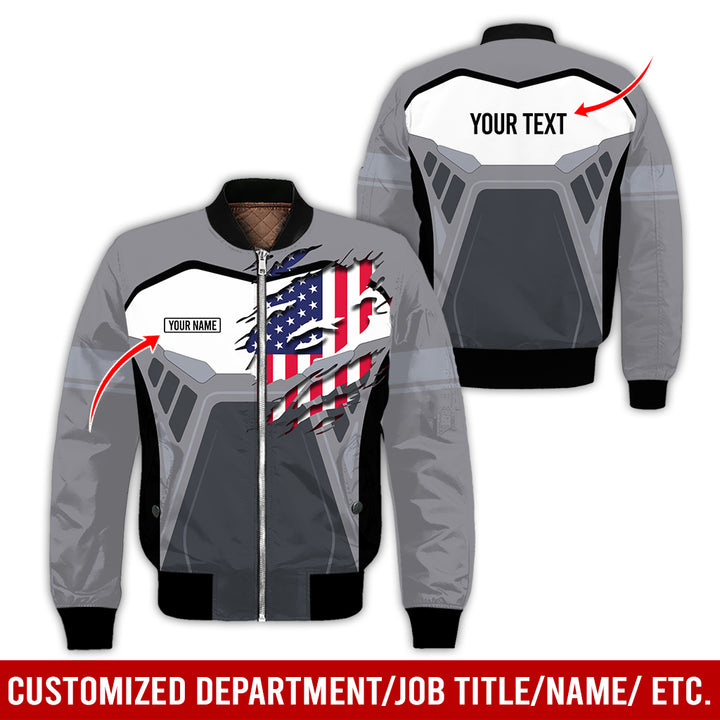 Custom Workwear Style 3D All Over Printed Clothes AY209