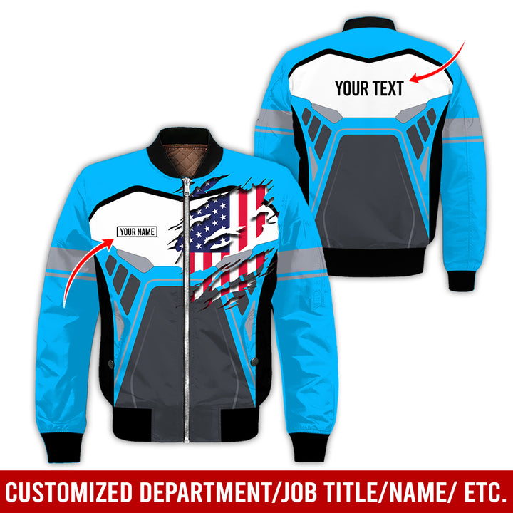Custom Workwear Style 3D All Over Printed Clothes AY209