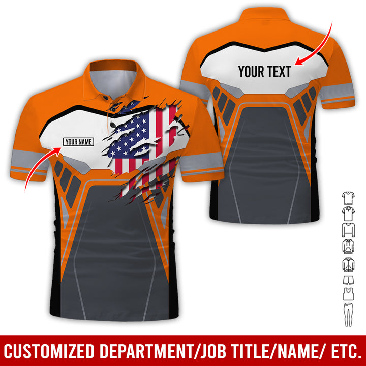 Custom Workwear Style 3D All Over Printed Clothes AY209