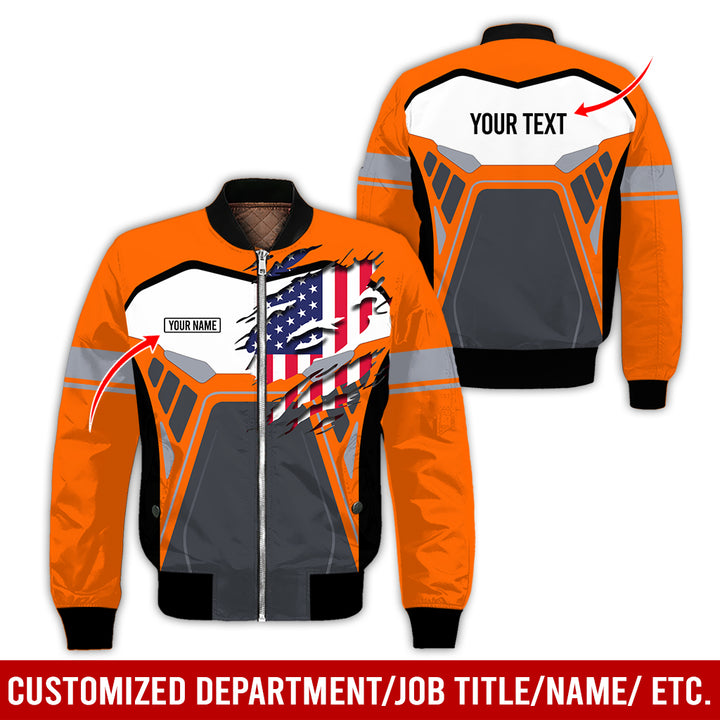 Custom Workwear Style 3D All Over Printed Clothes AY209