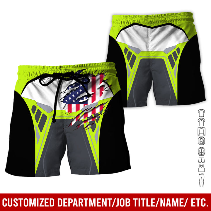 Custom Workwear Style 3D All Over Printed Clothes AY209