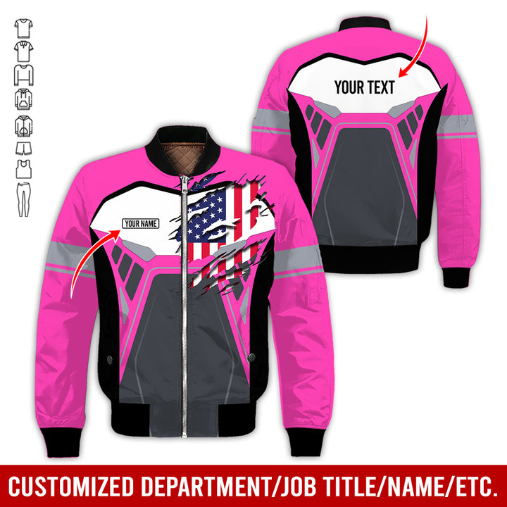 Custom Workwear Style 3D All Over Printed Clothes AY209
