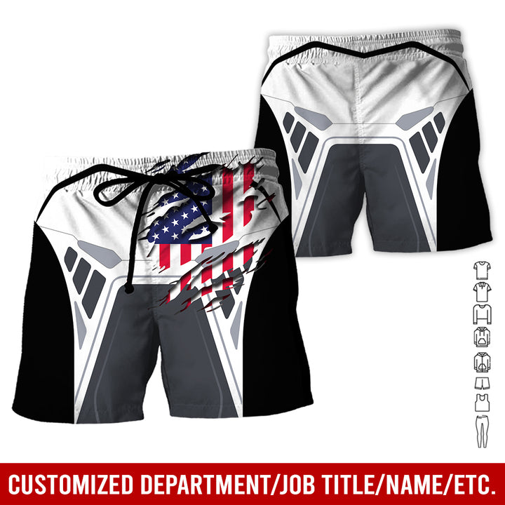 Custom Workwear Style 3D All Over Printed Clothes AY209