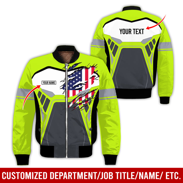 Custom Workwear Style 3D All Over Printed Clothes AY209