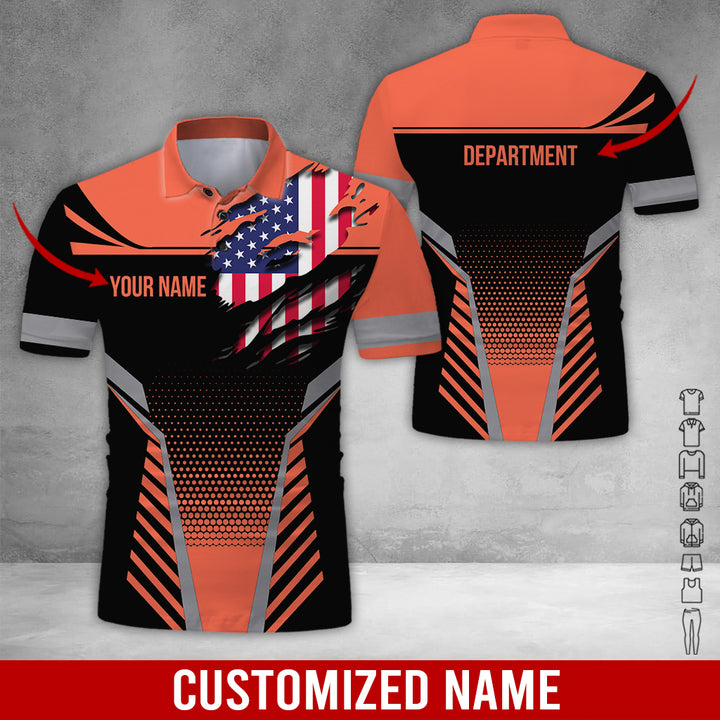 Custom Workwear Style 3D All Over Printed Clothes DV898