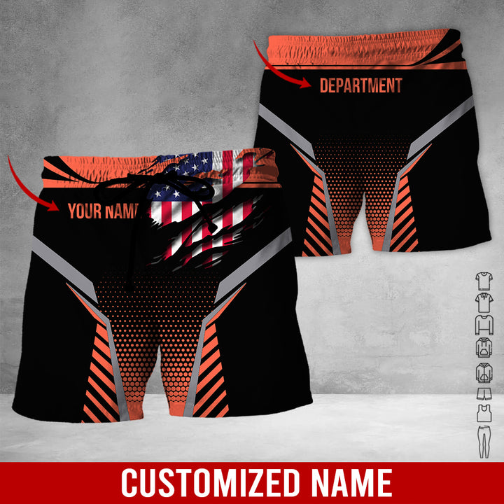 Custom Workwear Style 3D All Over Printed Clothes DV898