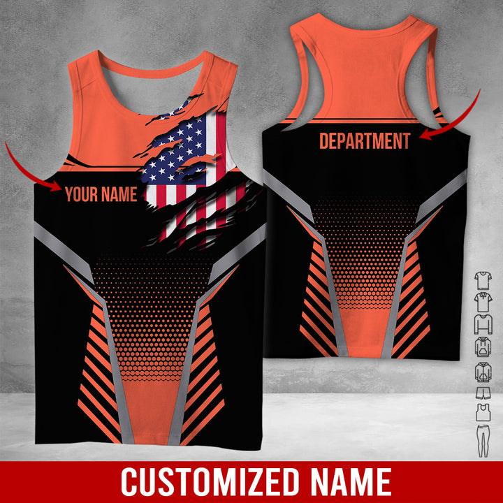 Custom Workwear Style 3D All Over Printed Clothes DV898
