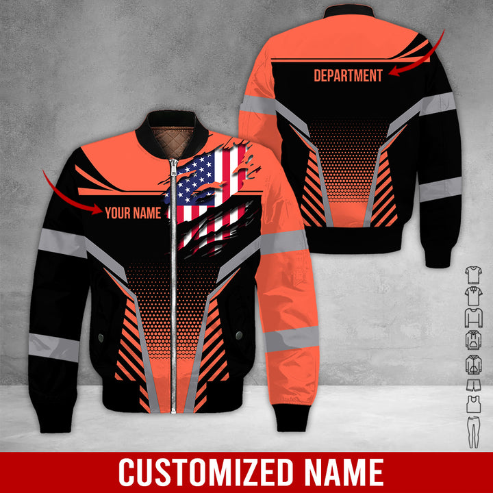 Custom Workwear Style 3D All Over Printed Clothes DV898