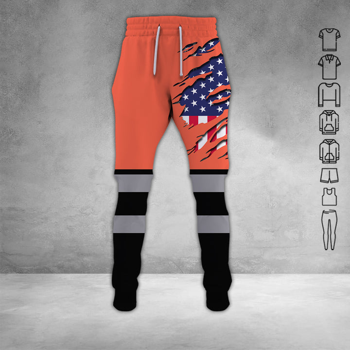 Custom Workwear Style 3D All Over Printed Clothes DV898