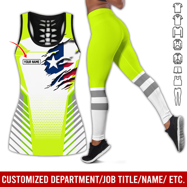 Personalized Name Love Texas 3D All Over Printed Clothes CN798