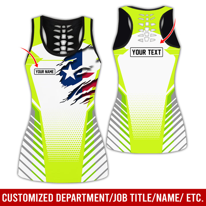 Personalized Name Love Texas 3D All Over Printed Clothes CN798