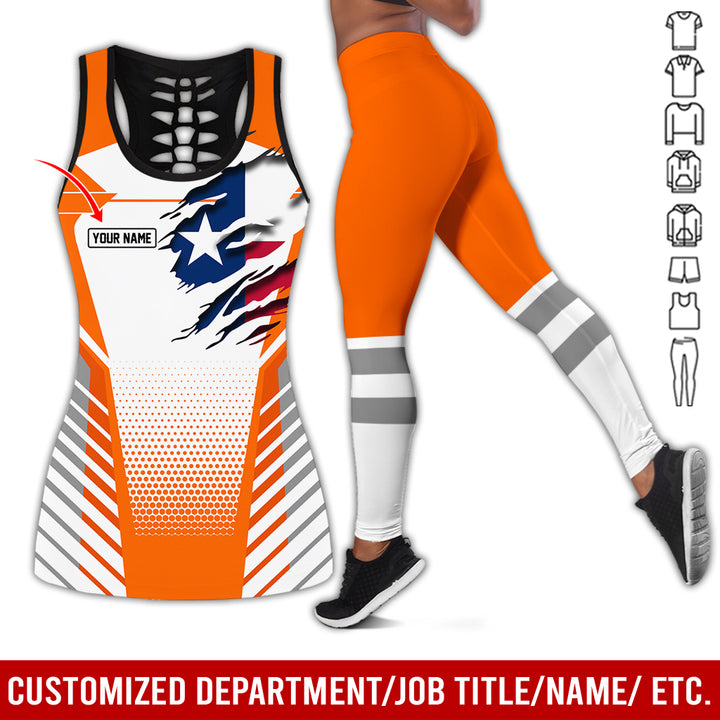 Personalized Name Love Texas 3D All Over Printed Clothes CN798