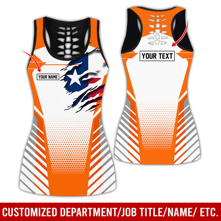 Personalized Name Love Texas 3D All Over Printed Clothes CN798