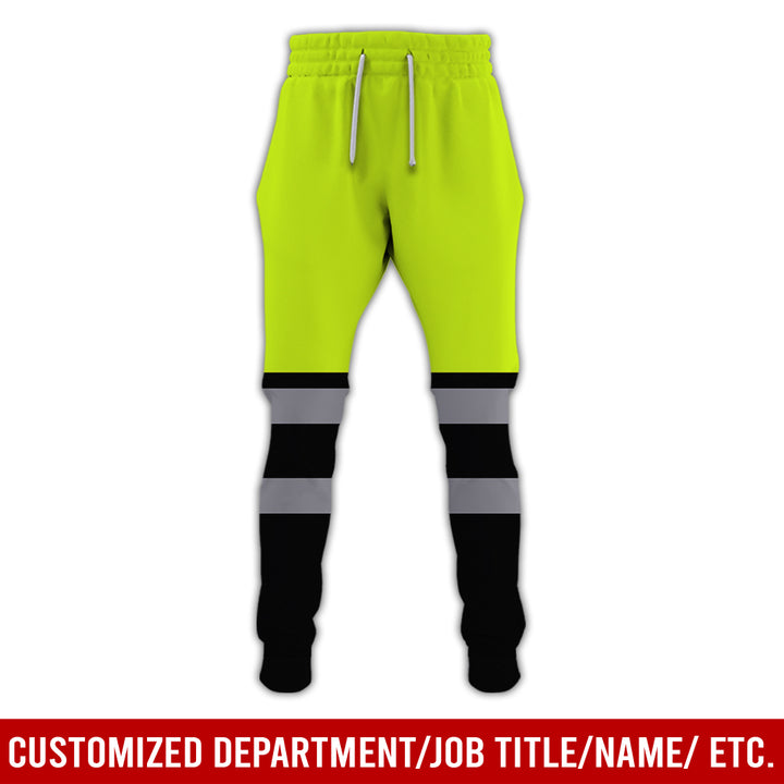 Customized Name And Color Workwear Style All Over Printed Clothes CN824