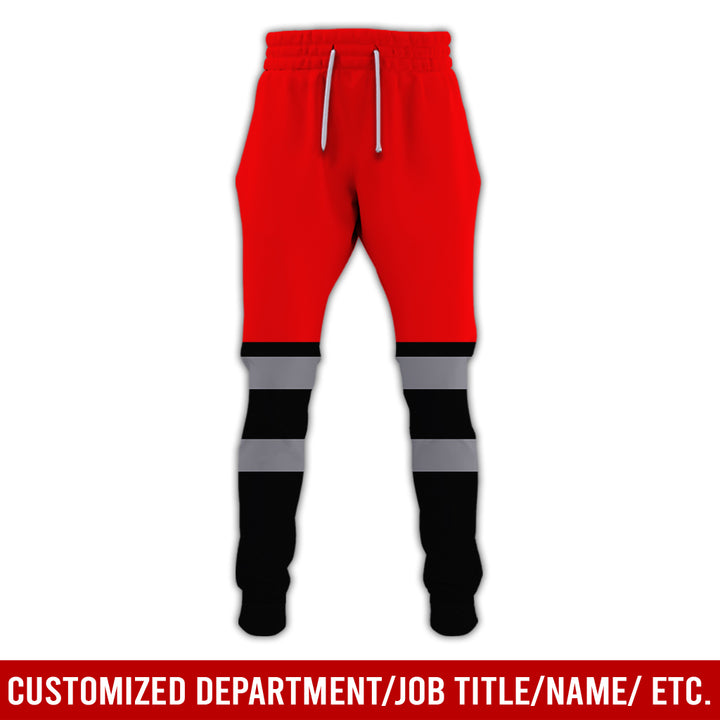 Customized Name And Color Workwear Style All Over Printed Clothes CN824