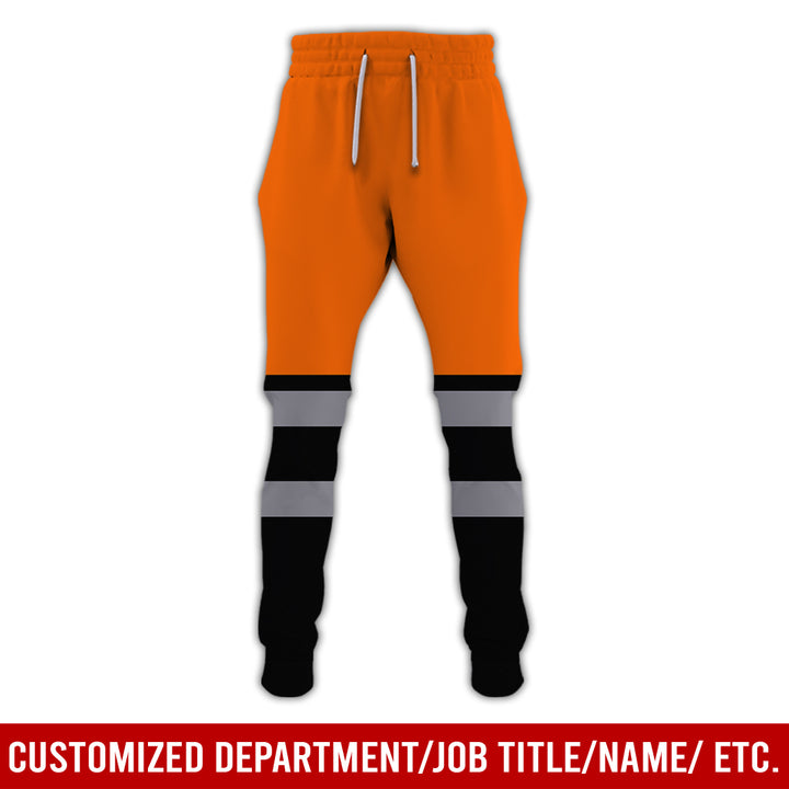 Customized Name And Color Workwear Style All Over Printed Clothes CN824