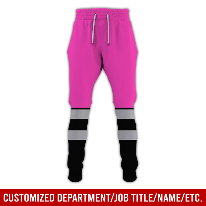 Customized Name And Color Workwear Style All Over Printed Clothes CN824