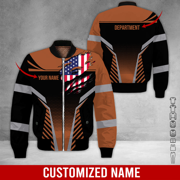 Custom Workwear Style 3D All Over Printed Clothes DV898