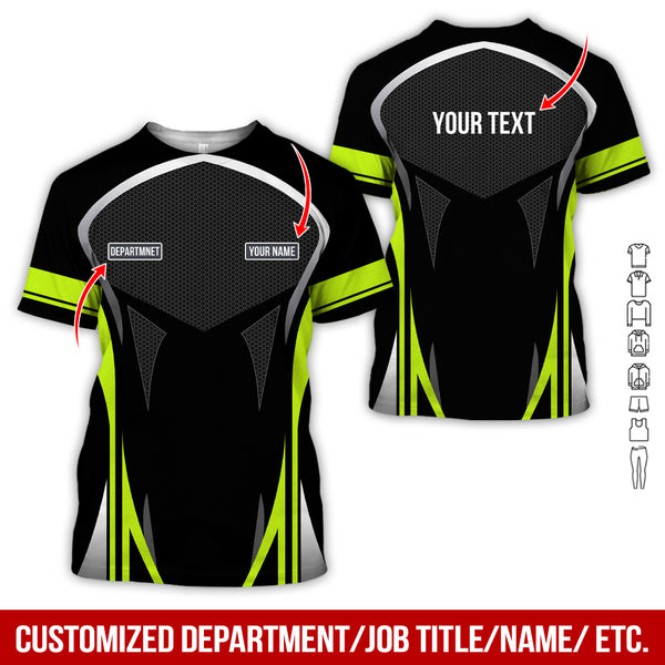 Personalized Name Workwear Style All Over Printed Clothes AY484