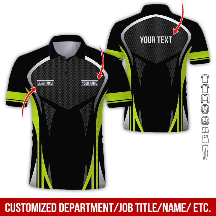 Personalized Name Workwear Style All Over Printed Clothes AY484