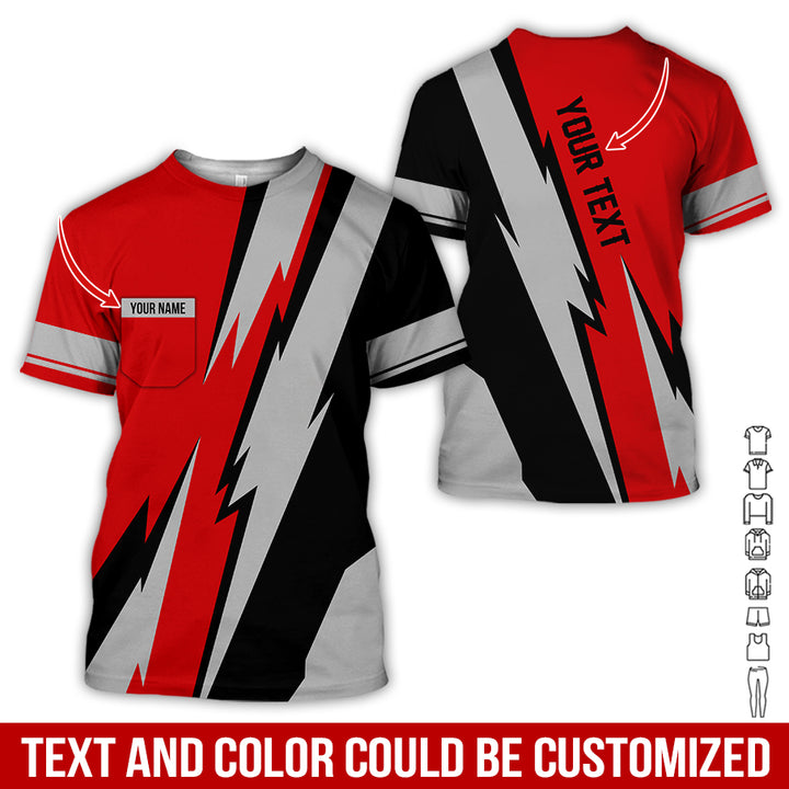 Pocket - Custom Text Uniform Full Colors All Over Printed Clothes SC846
