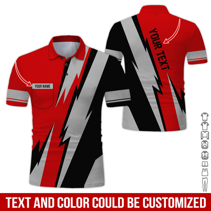 Pocket - Custom Text Uniform Full Colors All Over Printed Clothes SC846