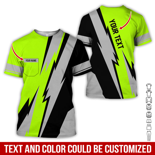 Pocket - Custom Text Uniform Full Colors All Over Printed Clothes SC846