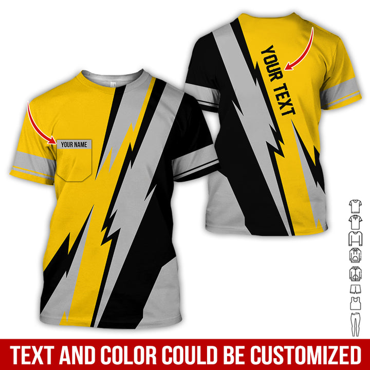 Pocket - Custom Text Uniform Full Colors All Over Printed Clothes SC846