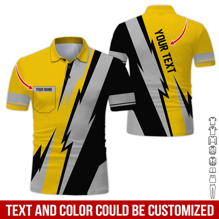 Pocket - Custom Text Uniform Full Colors All Over Printed Clothes SC846