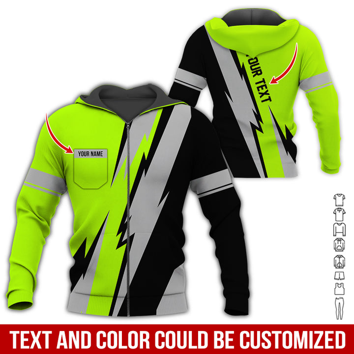 Pocket - Custom Text Uniform Full Colors All Over Printed Clothes SC846