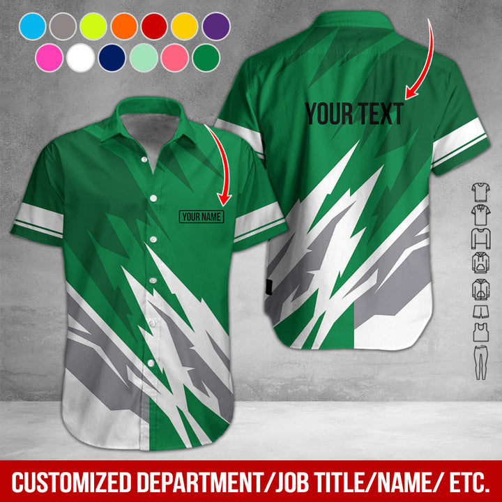 Customized Name And Color All Over Printed Clothes AY604