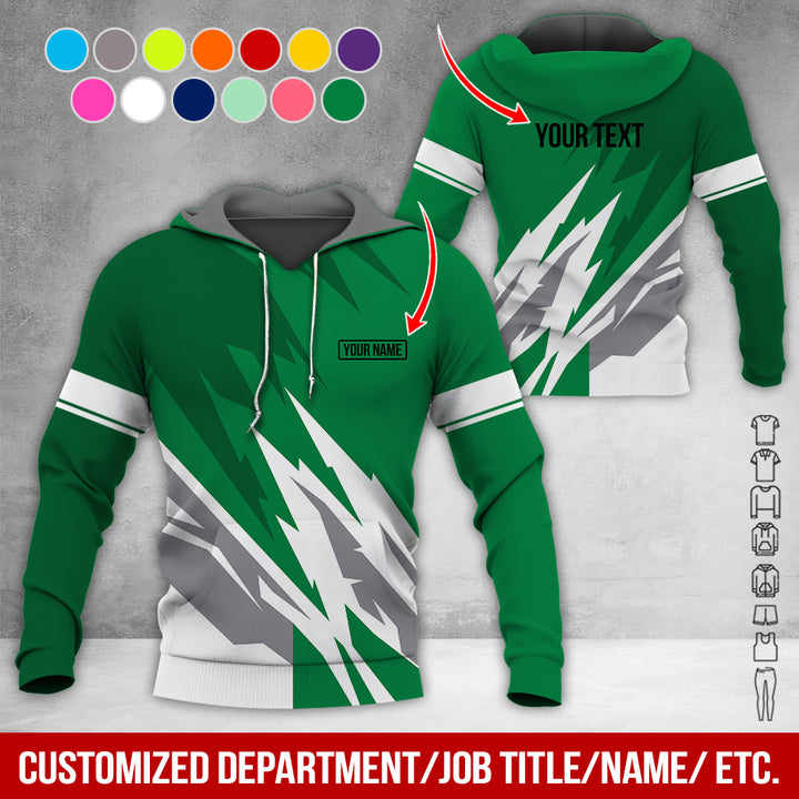 Customized Name And Color All Over Printed Clothes AY604