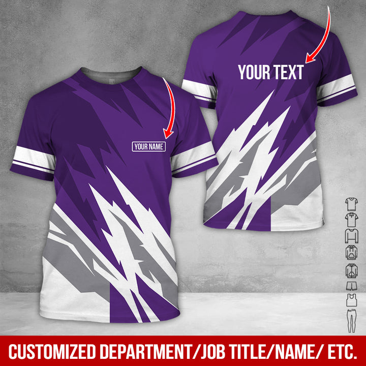Customized Name And Color All Over Printed Clothes AY604