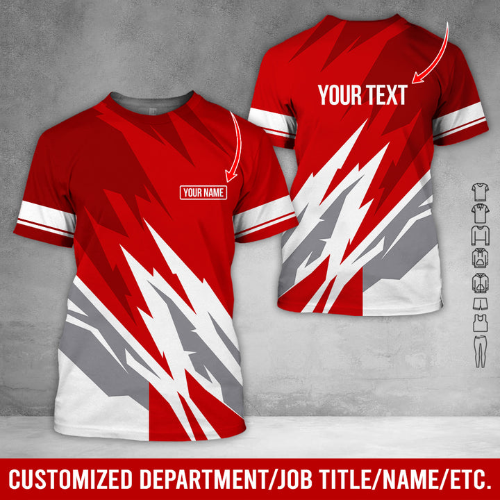 Customized Name And Color All Over Printed Clothes AY604