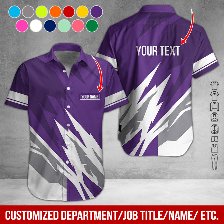 Customized Name And Color All Over Printed Clothes AY604