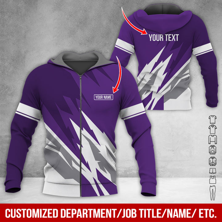 Customized Name And Color All Over Printed Clothes AY604