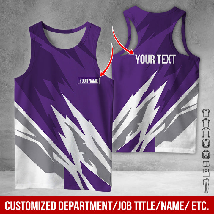 Customized Name And Color All Over Printed Clothes AY604