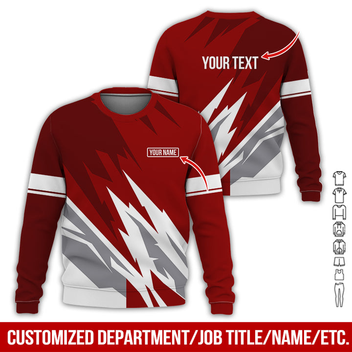 Customized Name And Color All Over Printed Clothes AY604